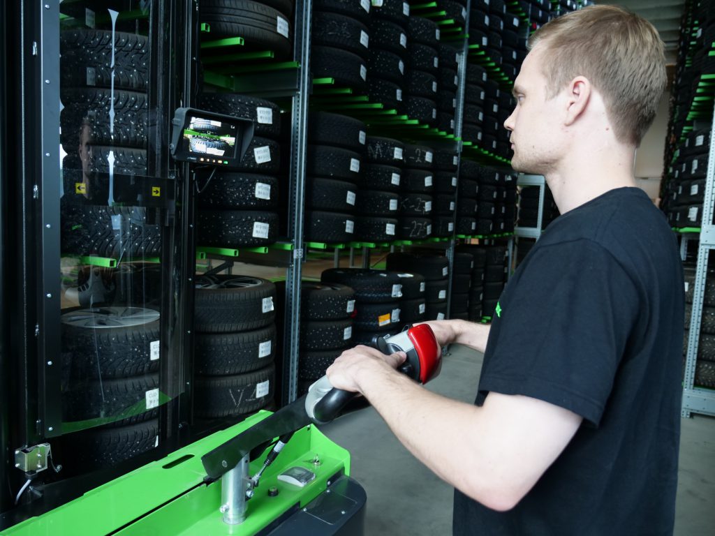 Check Out A New Tire Stacker Video