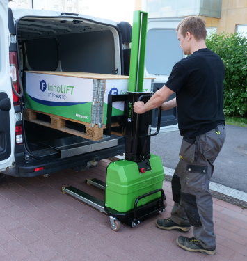 InnoLIFT für Transporter und leichte Nutzfahrzeuge.